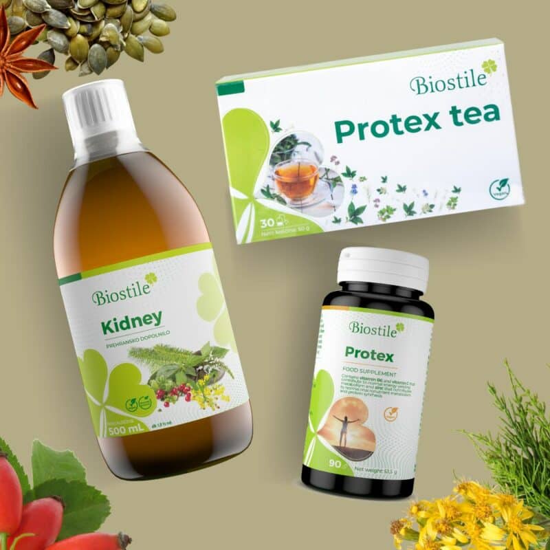 Kidney + Protex + Protex Tea (darček)