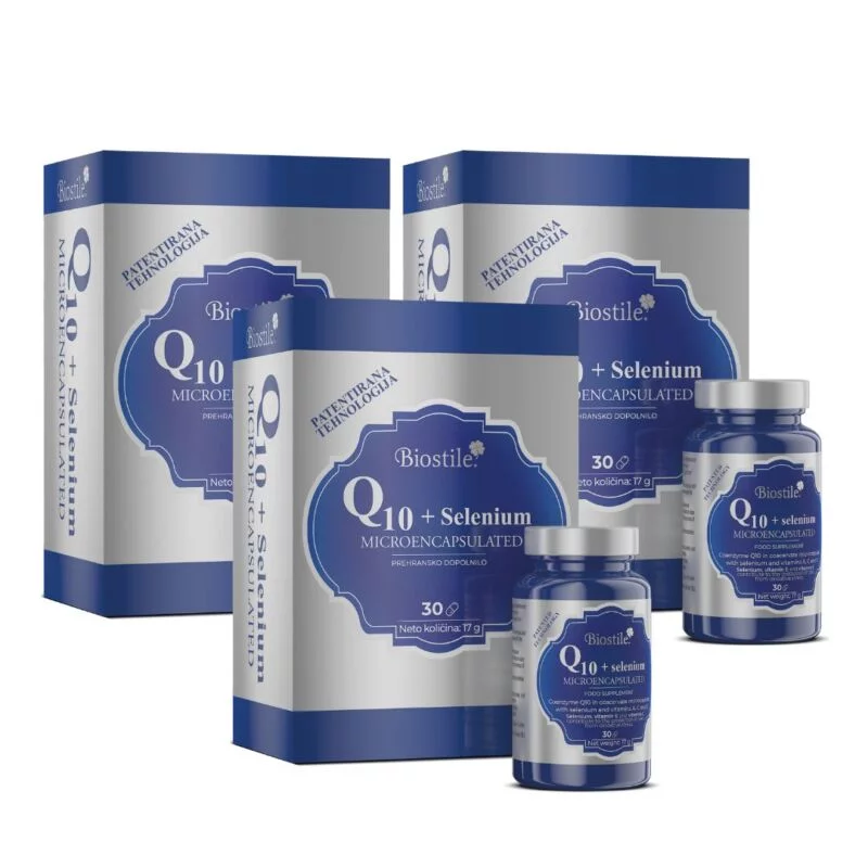 3x BMT® Q10 + Selenium MICROENCAPSULATED -20%