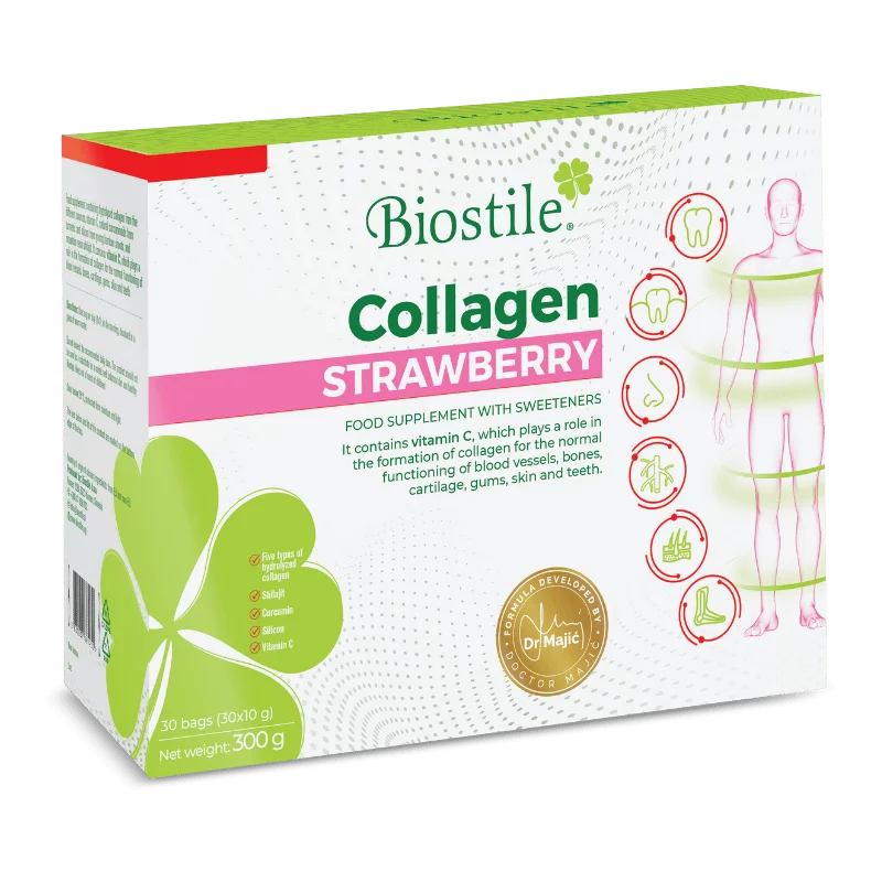 Collagen Strawberry (kolagén)