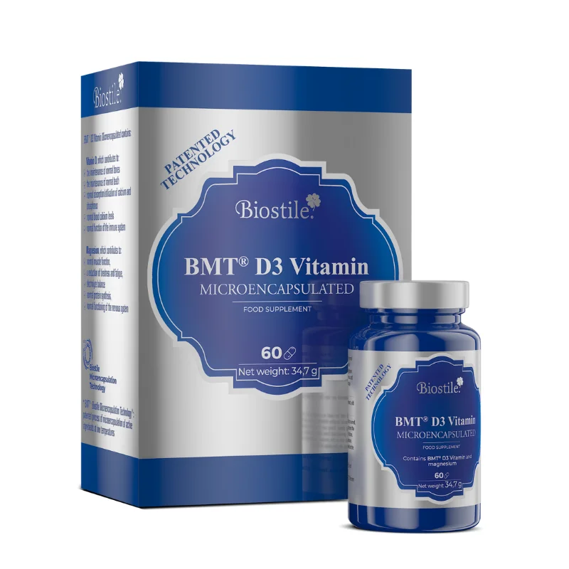 BMT® Vitamin D3 Microencapsulated, 60 kapsúl