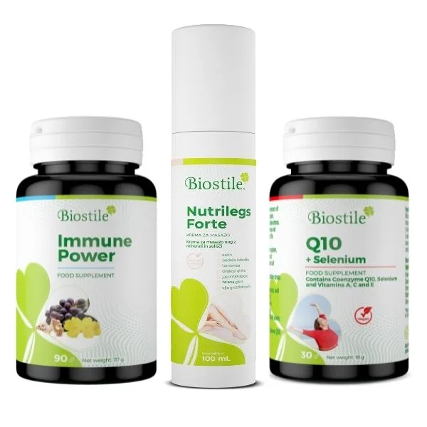 Immune Power + Q10 + Selén + Nutrilegs Forte -20%