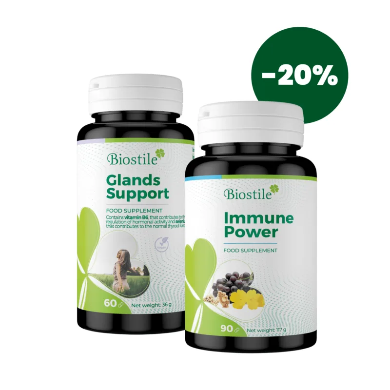 Jesenný balík Glands support + Immune power (-20%)