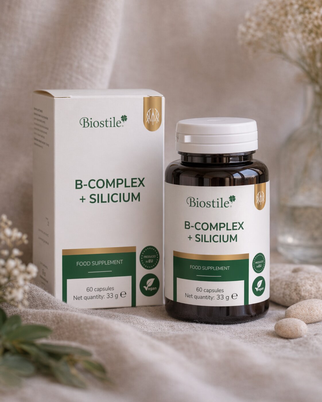 B-complex + Silicium